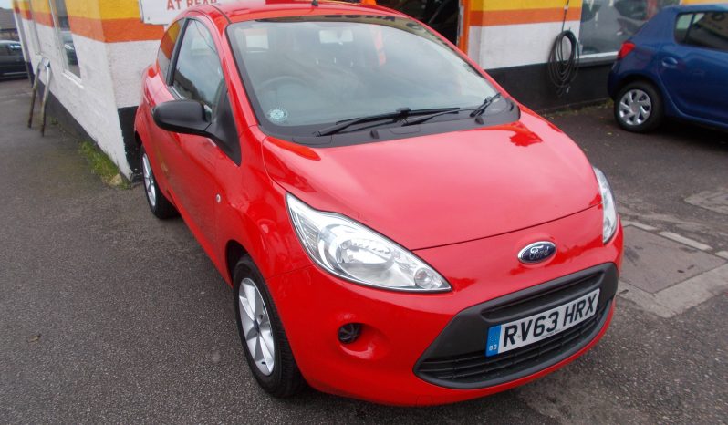 FORD KA 1.2 STUDIO PLUS, 3DR, H/B, RED, 44000 MILES ONLY, £30 ROAD TAX, VERY CLEAN EXAMPLE full