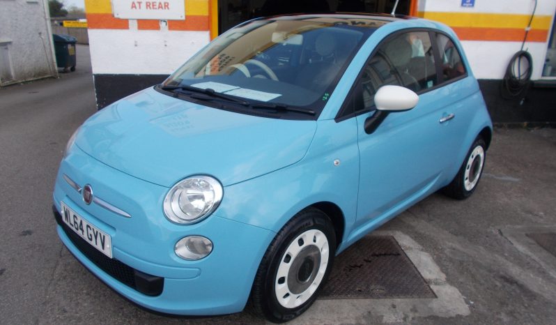FIAT 500 1.2 COLOUR THERAPY, 3DR, H/B, BLUE, 53000 MILES ONLY, £30 ROAD TAX, VERY CLEAN EXAMPLE full