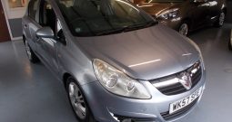VAUXHALL CORSA 1.3 CDTI DESIGN, 5DR, H/B, GREY MET, 61000 MILES ONLY, HALF LEATHER, VERY CLEAN EXAMPLE