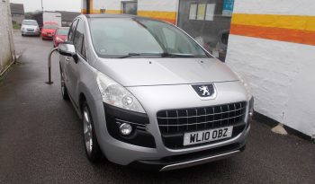 PEUGEOT 3008 1.6 HDI AUTO EXCLUSIVE, 5DR, H/B, SILVER MET, MPV, LOW MILES, VERY CLEAN EXAMPLE full