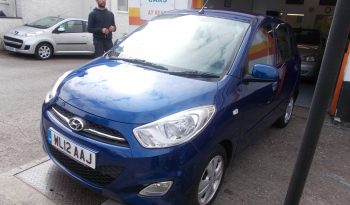 HYUNDAI I10 1.2 ACTIVE, 5DR, H/B, BLUE MET, 40000 MILES ONLY, VERY CLEAN EXAMPLE full