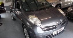 NISSAN MICRA 1.4 SVE AUTO, 5DR, H/N, GREY MET, 66000 MILES ONLY, VERY CLEAN EXAMPLE