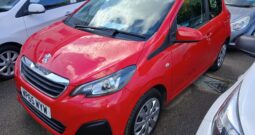 PEUGEOT 108 1.0, 5DR, H/B, RED, LOW MILES, £20 ROAD TAX, VERY CLEAN EXAMPLE – COMING IN !!!