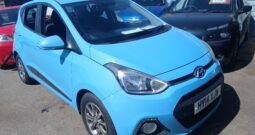 HYUNDAI I10 1.2 PREMIUM, 5DR, H/B, BLUE MET, 76000 MILES ONLY, VERY CLEAN EXAMPLE, £35 ROAD TAX