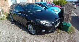 FORD FOCUS 1.0 ECOBOOST ZETEC, 5DR, H/B, BLACK MET, 68000 MILES ONLY, £20 ROAD TAX