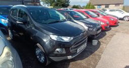 FORD ECOSPORT 1.0 TURBO, 5DR, H/B, BLACK MET, VERY LOW MILES, VERY CLEAN EXAMPLE