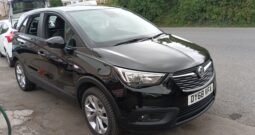 VAUXHALL CROSSLAND X 1.2 TURBO SE, 5DR, H/B, BLACK MET, VERY CLEAN EXAMPLE