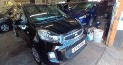 KIA PICANTO 1.0 1 5DR, H/B, BLACK MET, 52000 MILES ONLY, £20 ROAD TAX, VERY CLEAN EXAMPLE