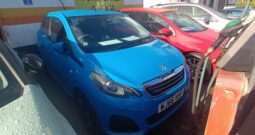 PEUGEOT 108 1.0 ACTIVE, 5DR, H/B, BLUE, 71000 MILES ONLY, £20 ROAD TAX, VERY CLEAN EXAMPLE – COMING IN !!!!